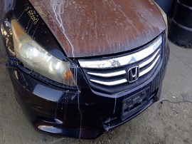 2011 HONDA ACCORD, BLACK, EX-L, 3.5L, AT,  A25163